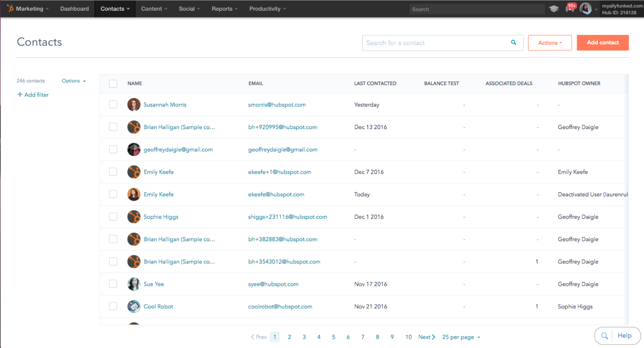 HubSpot Community Refreshed Designs for Your Contacts Tools HubSpot